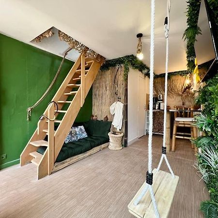 Nuit Dans La Jungle - Love Room Souppes-sur-Loing Extérieur photo